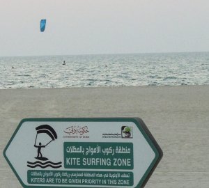 Dubai kite szörf ingyenes strand