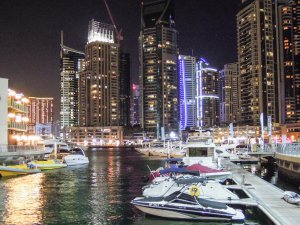 Dubai látnivaló marina