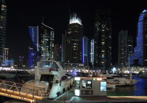 Dubai látnivaló marina