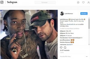 Justin Theroux Budapest Sziget Wiz Khalifa