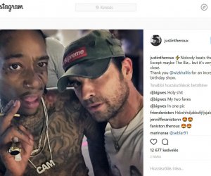 Justin Theroux Budapest Sziget Wiz Khalifa