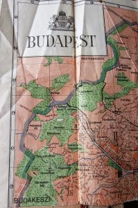 Budapest 21 térkép atlasz 1942