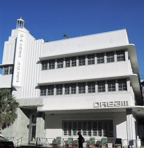 Art Deco negyed Miami Beach Florida