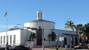 Art Deco negyed Miami Beach Florida posta