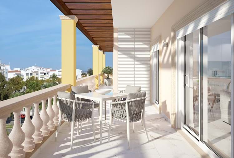 eladó 2 hálószobás új apartman Portugália Algarve Lagos